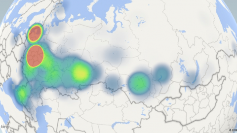 Тепловая карта спроса